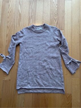 Long Cleo Sweater - Dusty Rose